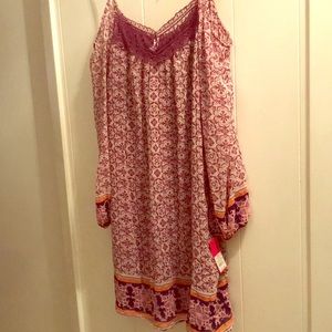 Off the shoulder dress